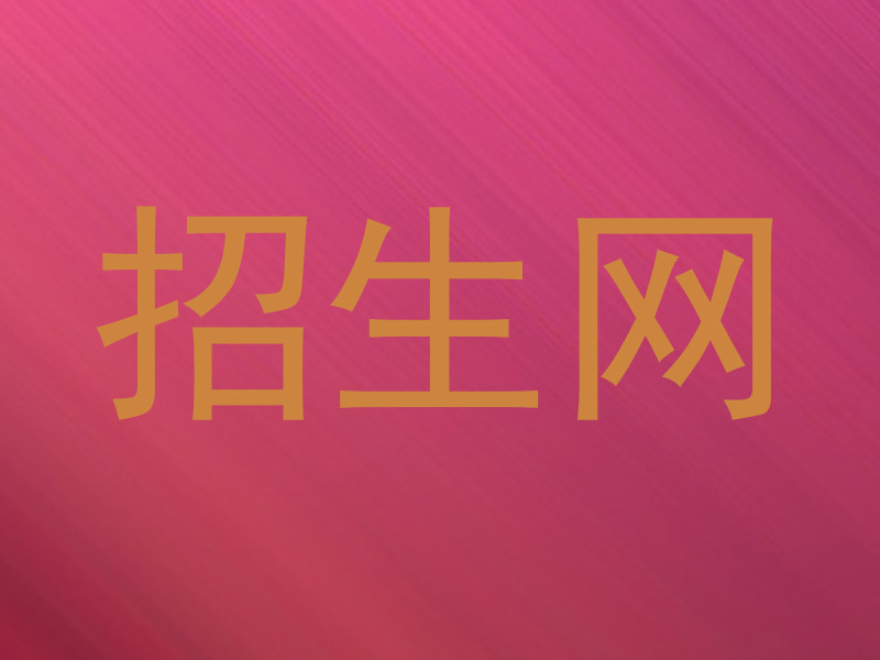 招生网