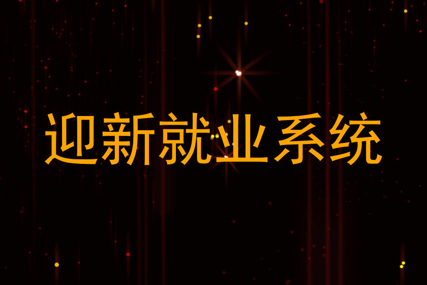 迎新就业系统