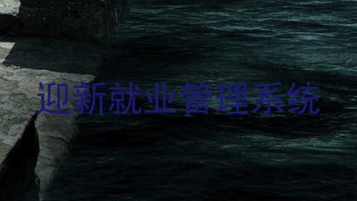 迎新就业管理系统