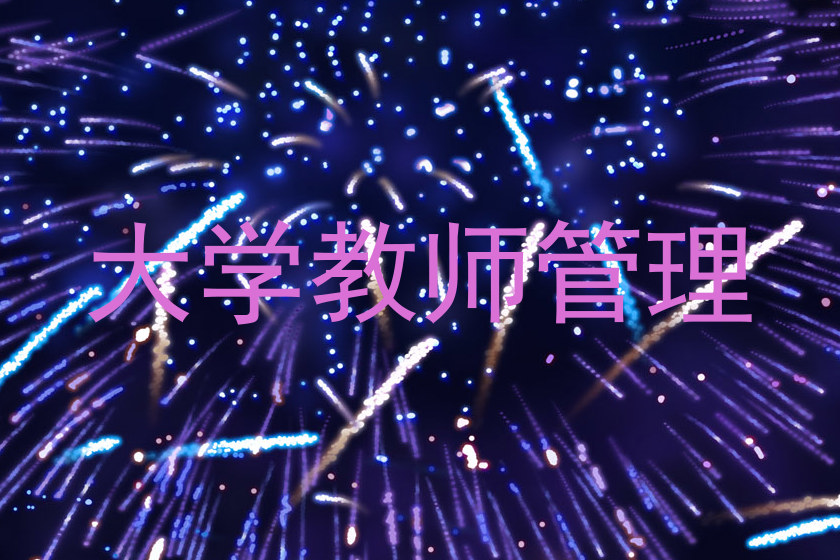 大学教师管理