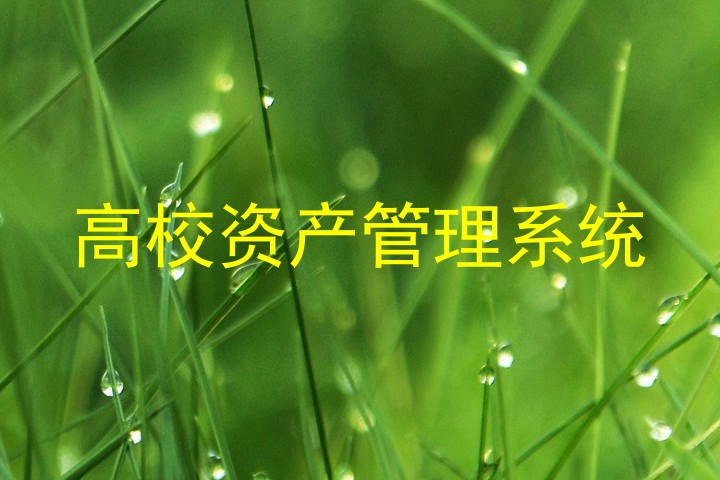高校资产管理系统