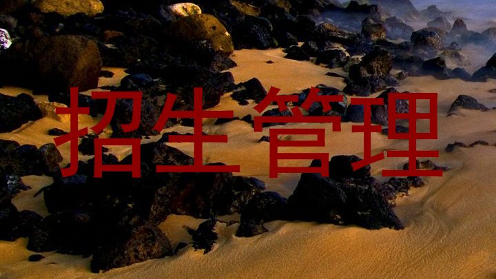 招生管理