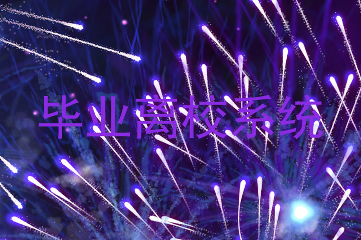 毕业离校系统