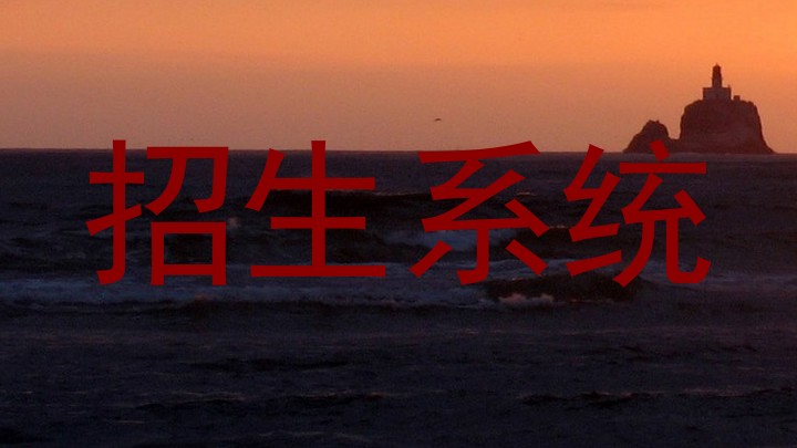 招生系统