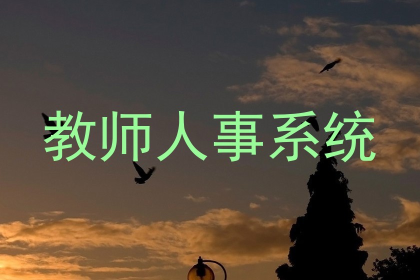 教师人事系统