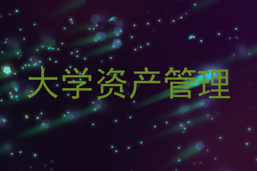 大学资产管理