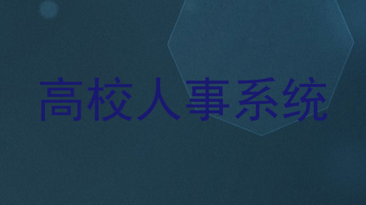 高校人事系统