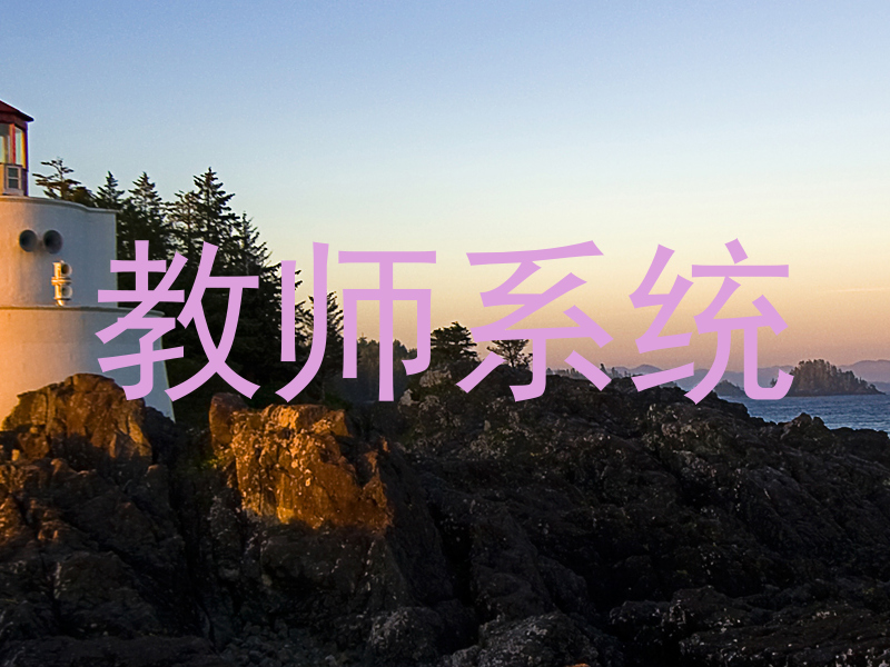 教师系统