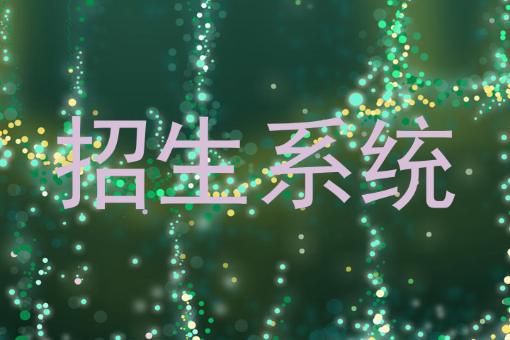 招生系统