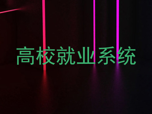 高校就业系统