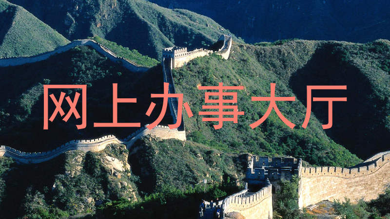 网上办事大厅