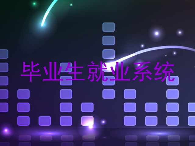毕业生就业系统