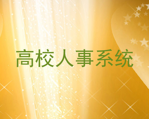 高校人事系统