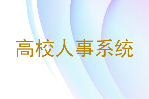 高校人事系统