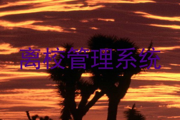 离校管理系统