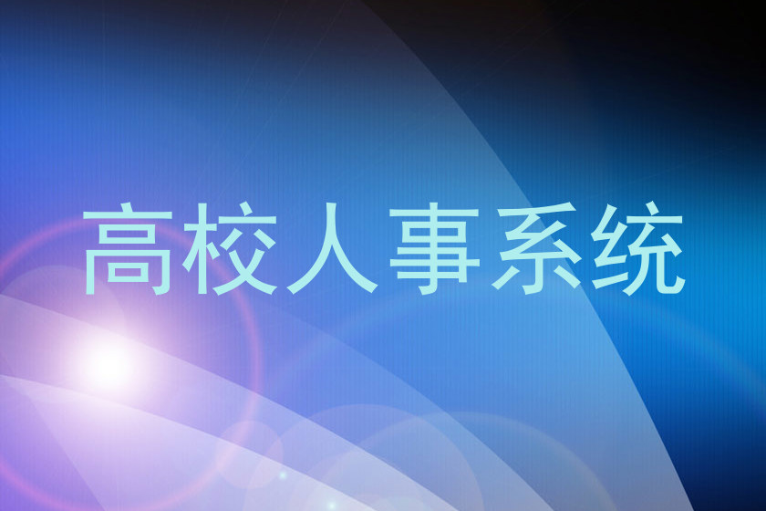 高校人事系统