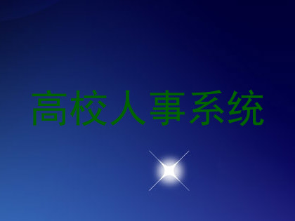 高校人事系统