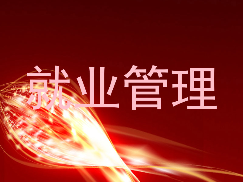 就业管理