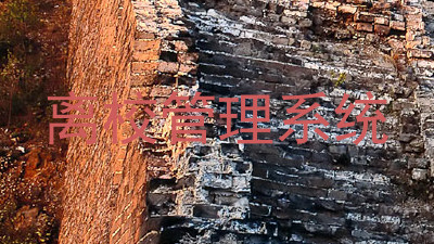 离校管理系统