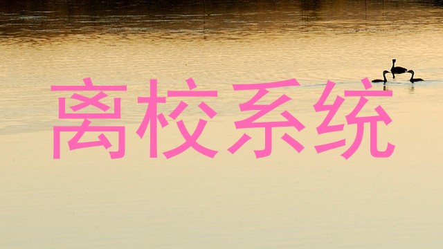 离校系统