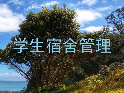 学生宿舍管理