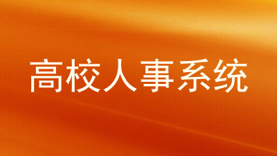 高校人事系统