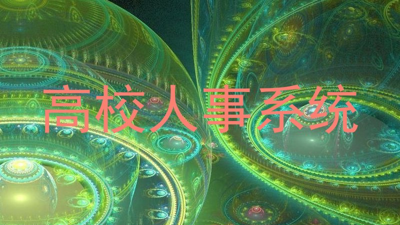 高校人事系统