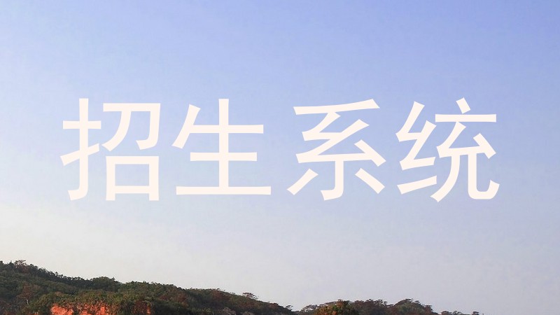 招生系统