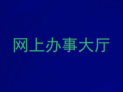网上办事大厅