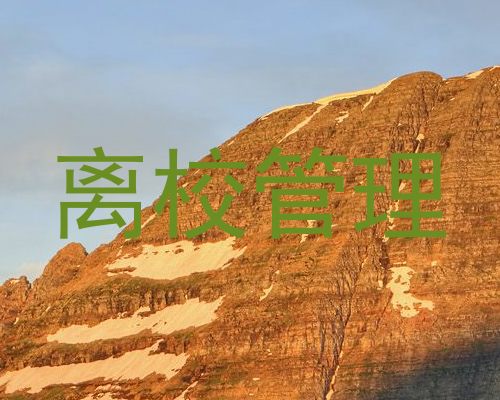 离校管理
