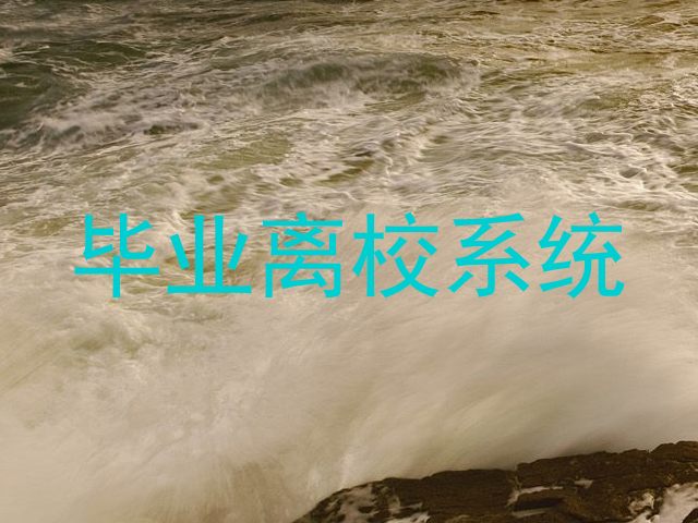 毕业离校系统
