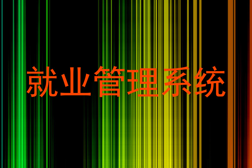 就业管理系统