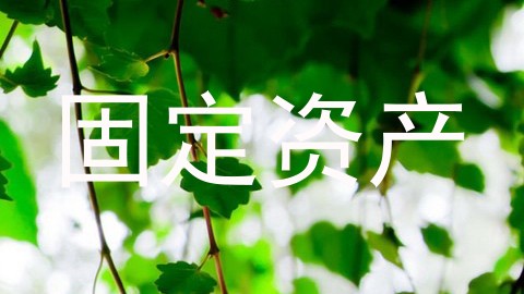 固定资产