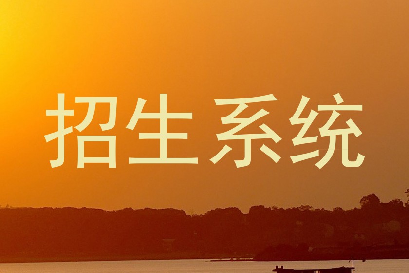 招生系统