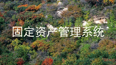 固定资产管理系统