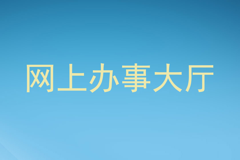 网上办事大厅