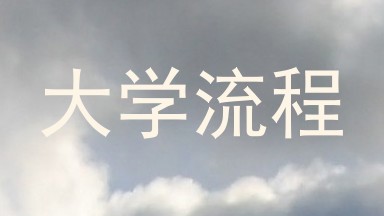 大学流程