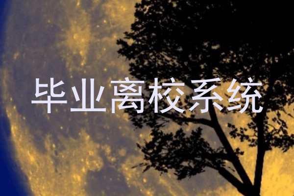 毕业离校系统