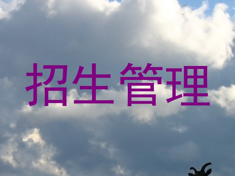 招生管理