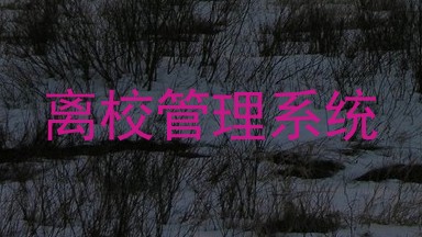 离校管理系统