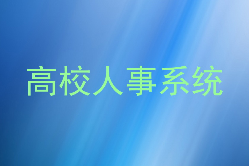 高校人事系统
