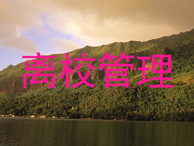离校管理
