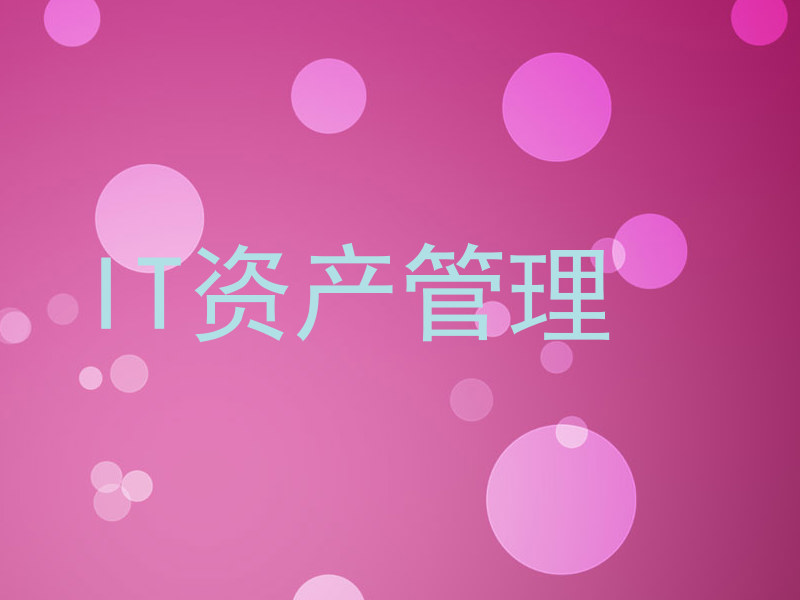 IT资产管理
