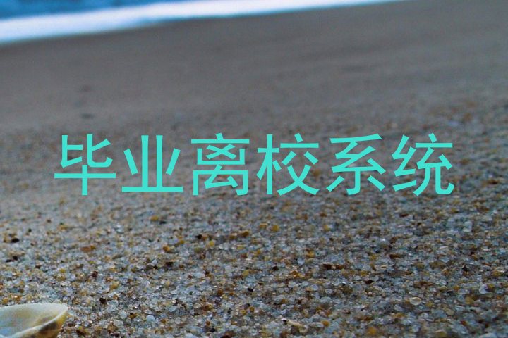 毕业离校系统