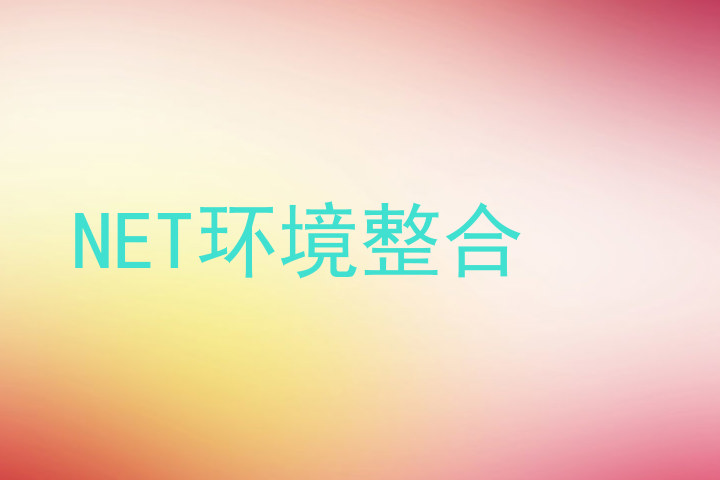 NET环境整合