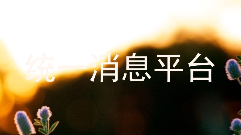 统一消息平台