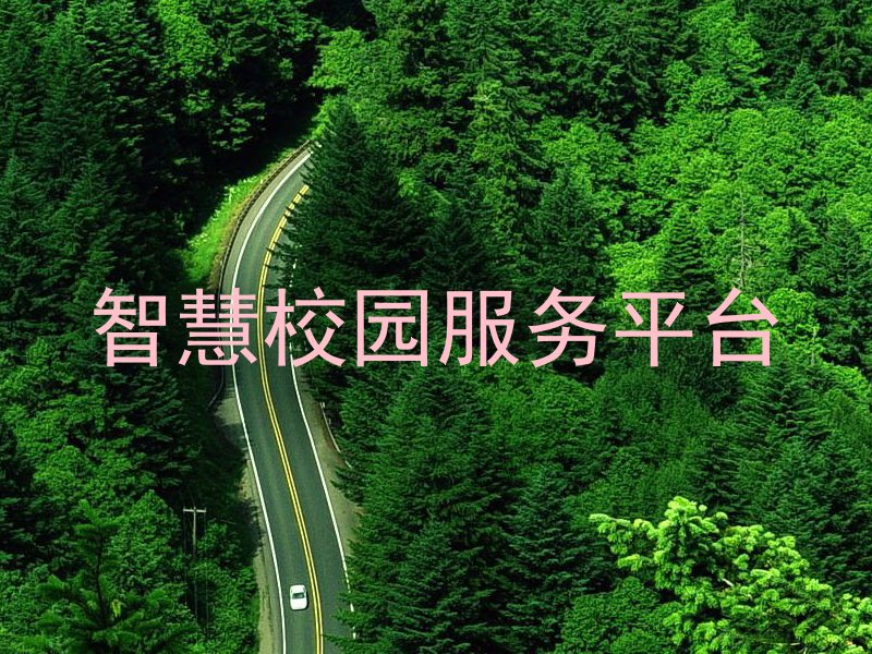 智慧校园服务平台