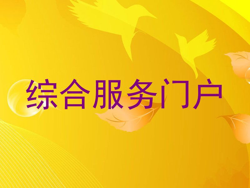 综合服务门户