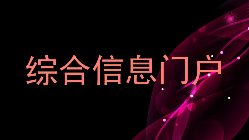 综合信息门户
