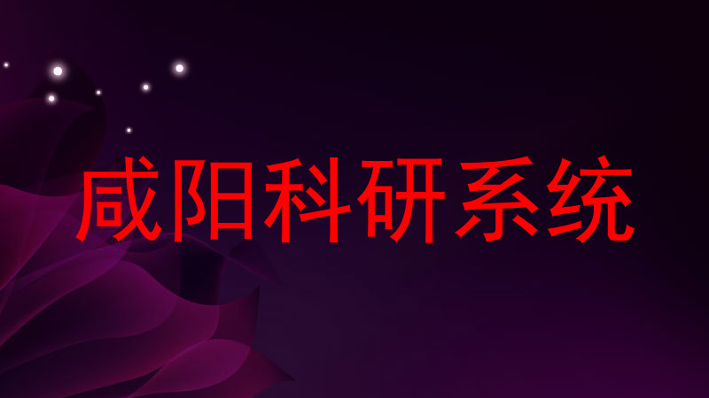 咸阳科研系统